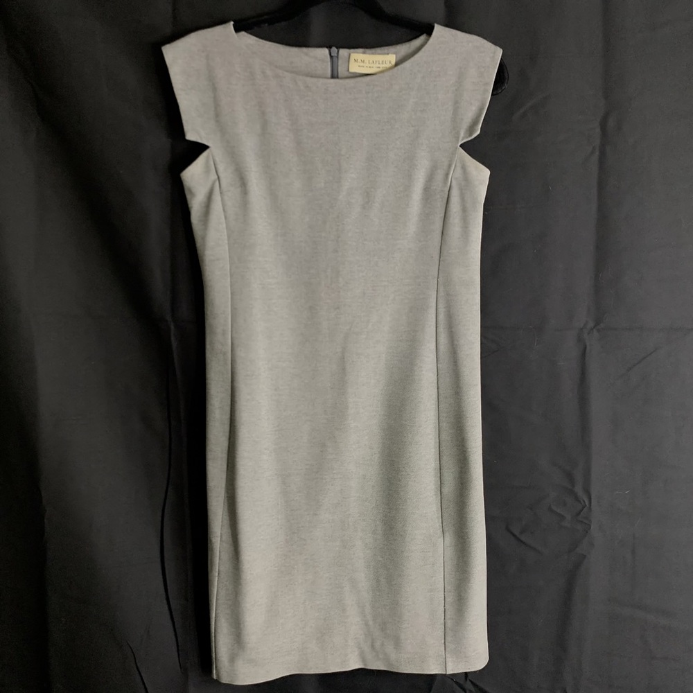 M. M. Lafleur The Sarah Pique Shift Business Casual Dress, size 2 - Picture 10 of 10